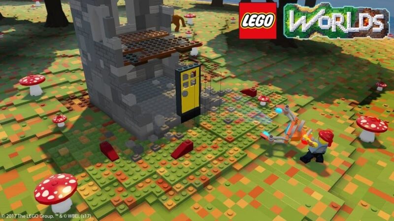 LEGO ワールド 目指せマスタービルダー　プレイ画面