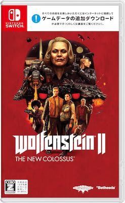 Wolfenstein (R) II: The New Colossu　パッケージ