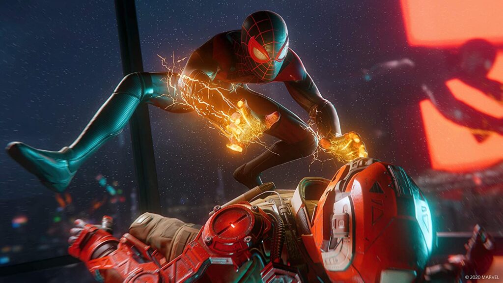 Marvel’s Spider-Man: Miles Morales　プレイ画面