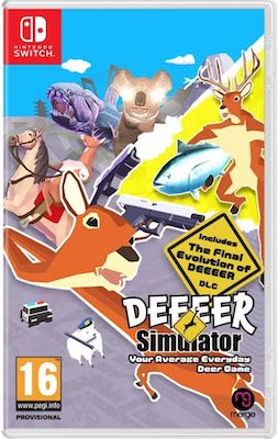 ごく普通の鹿のゲーム DEEEER Simulator　パッケージ