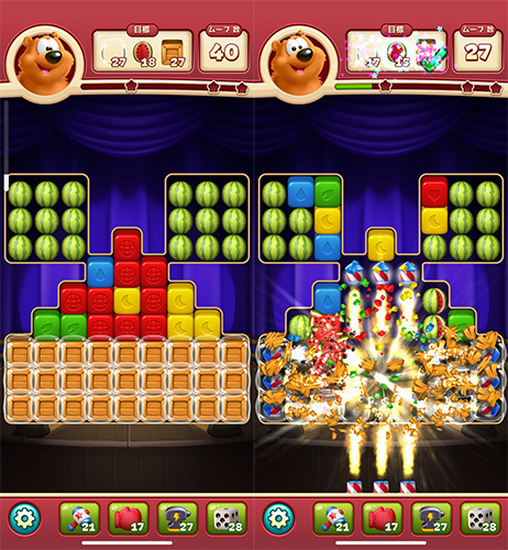 トゥーンブラスト　プレイ画像